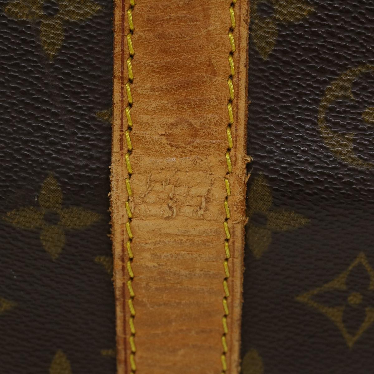 LOUIS VUITTON Monogram Keepall Bandouliere 60 Boston Bag M41412 LV 46530