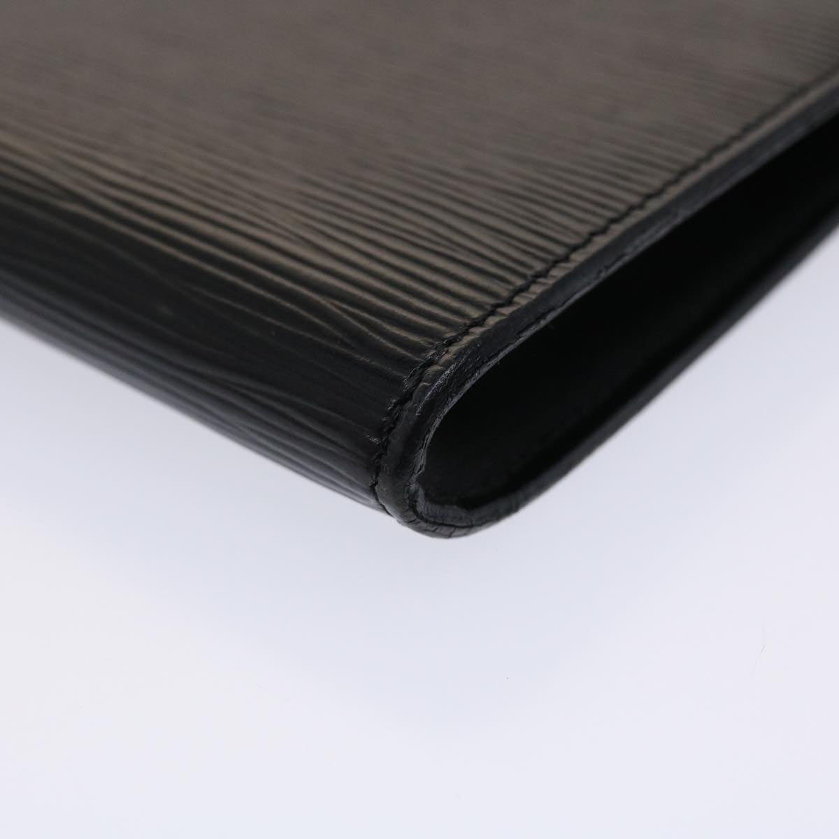 LOUIS VUITTON Epi Pochette Accessoires Pouch Black M52982 LV 46532