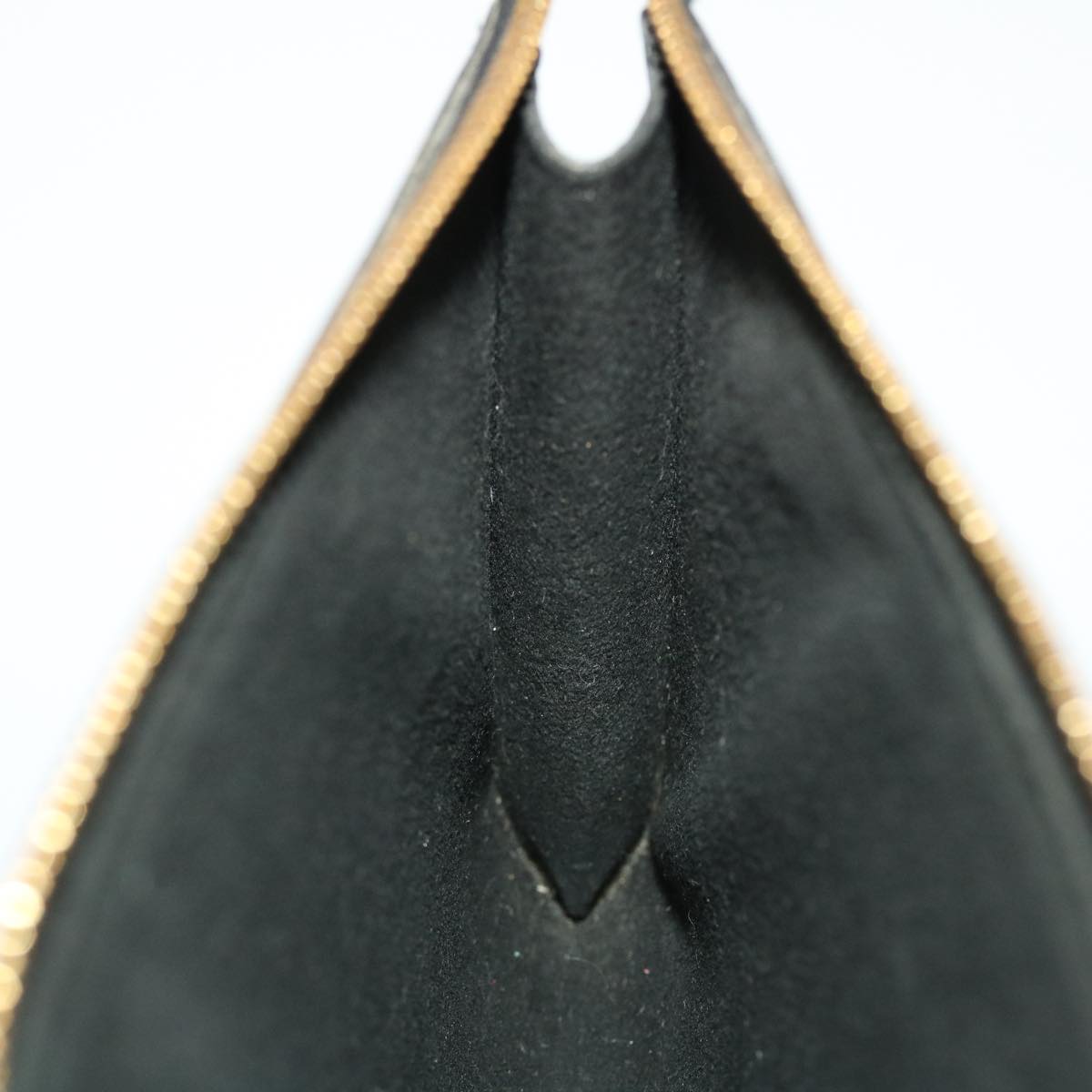 LOUIS VUITTON Epi Pochette Accessoires Pouch Black M52982 LV 46532