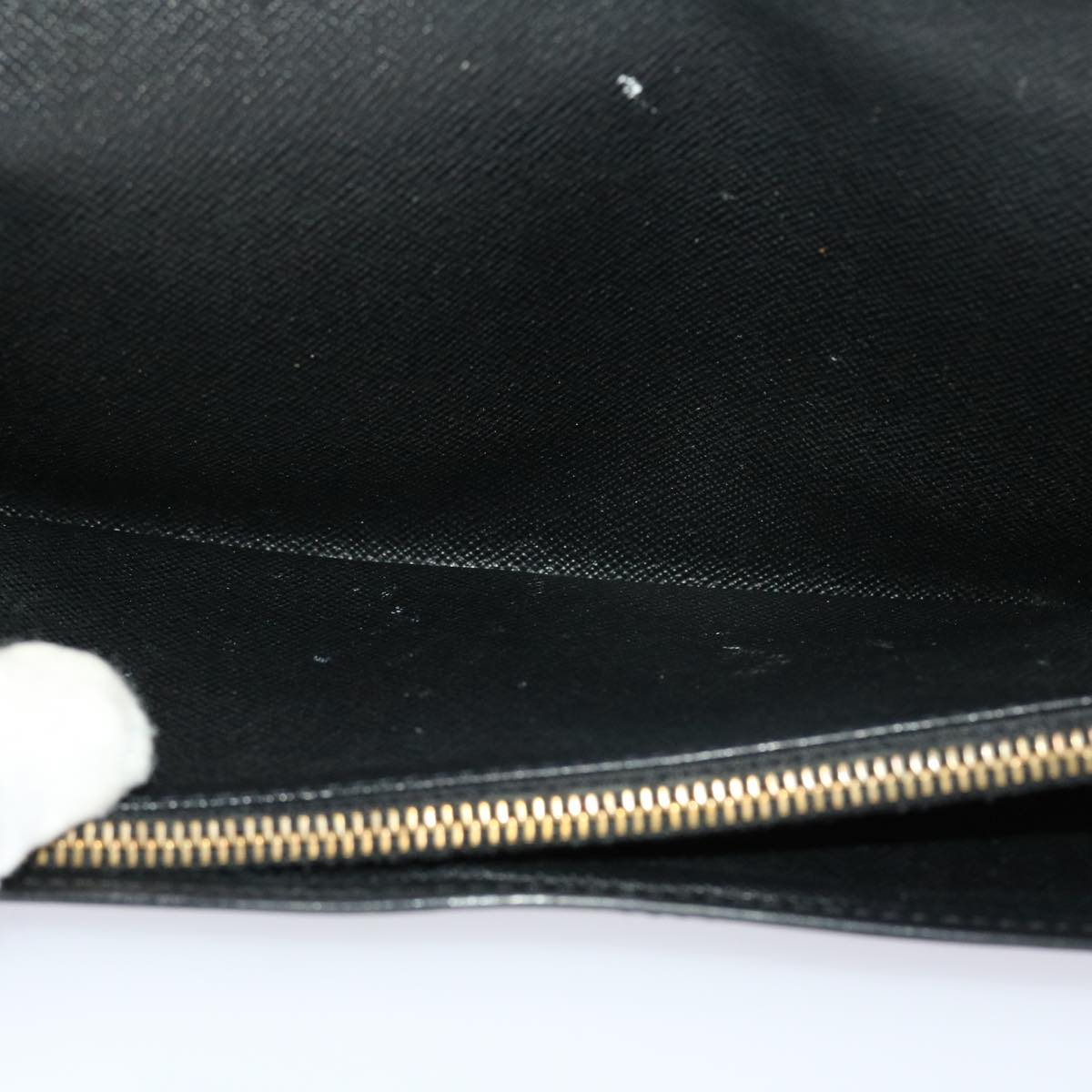 LOUIS VUITTON Epi Portefeuille Sarah Long Wallet Black M63742 LV 46534
