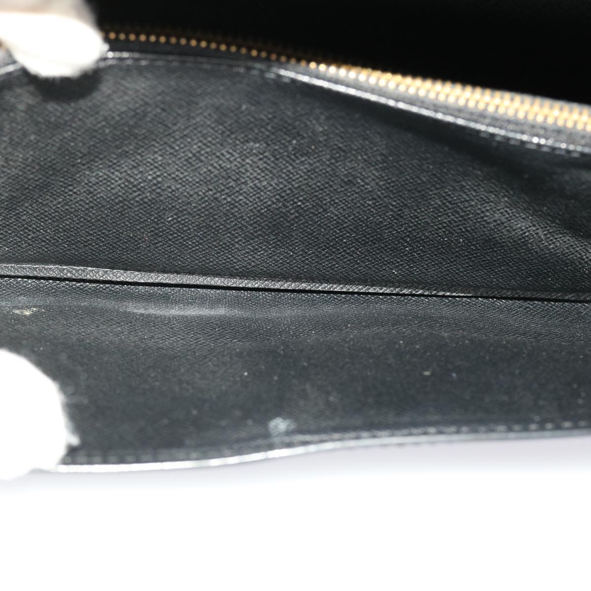 LOUIS VUITTON Epi Portefeuille Sarah Long Wallet Black M63742 LV 46534
