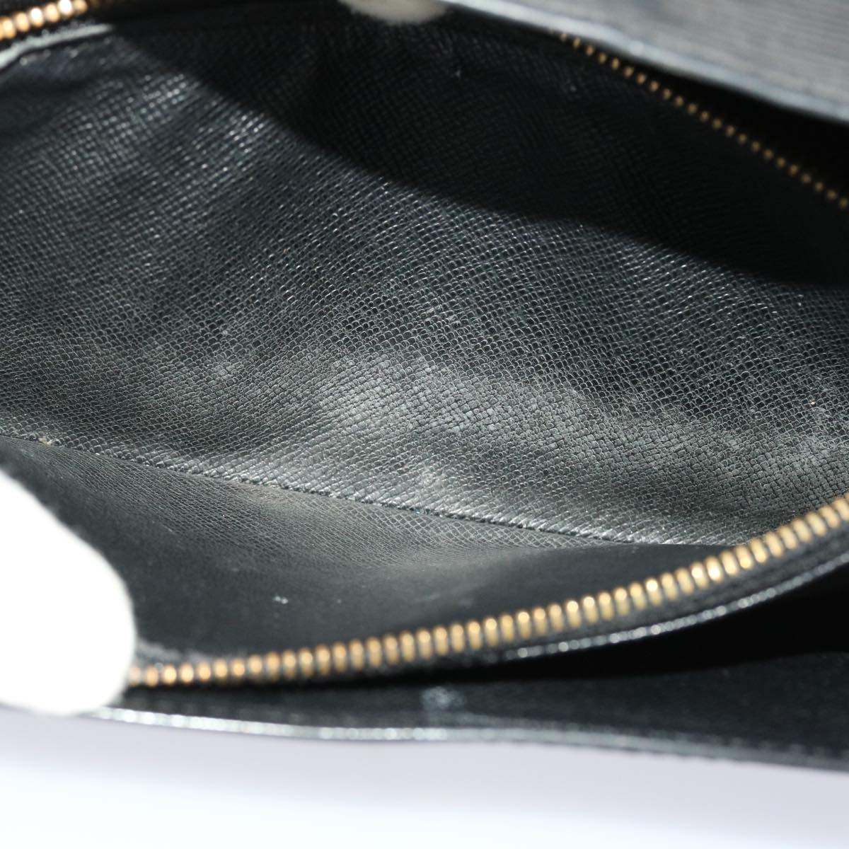 LOUIS VUITTON Epi Portefeuille Sarah Long Wallet Black M63742 LV 46534