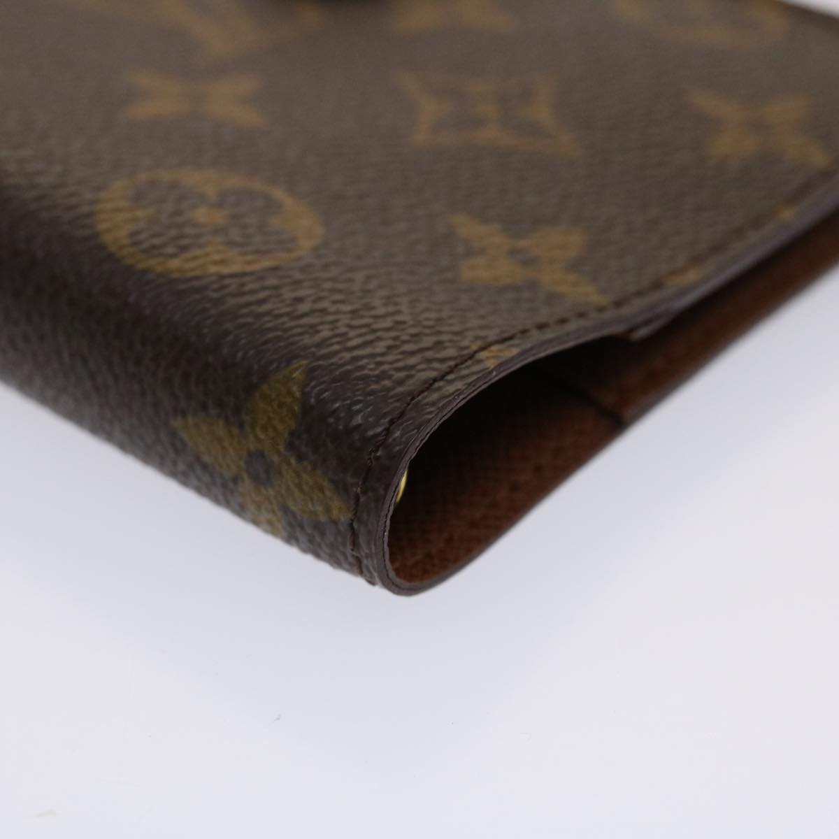 LOUIS VUITTON Monogram Agenda PM Day Planner Cover R20005 LV 46544