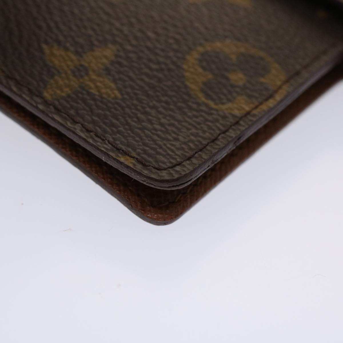 LOUIS VUITTON Monogram Agenda PM Day Planner Cover R20005 LV 46544