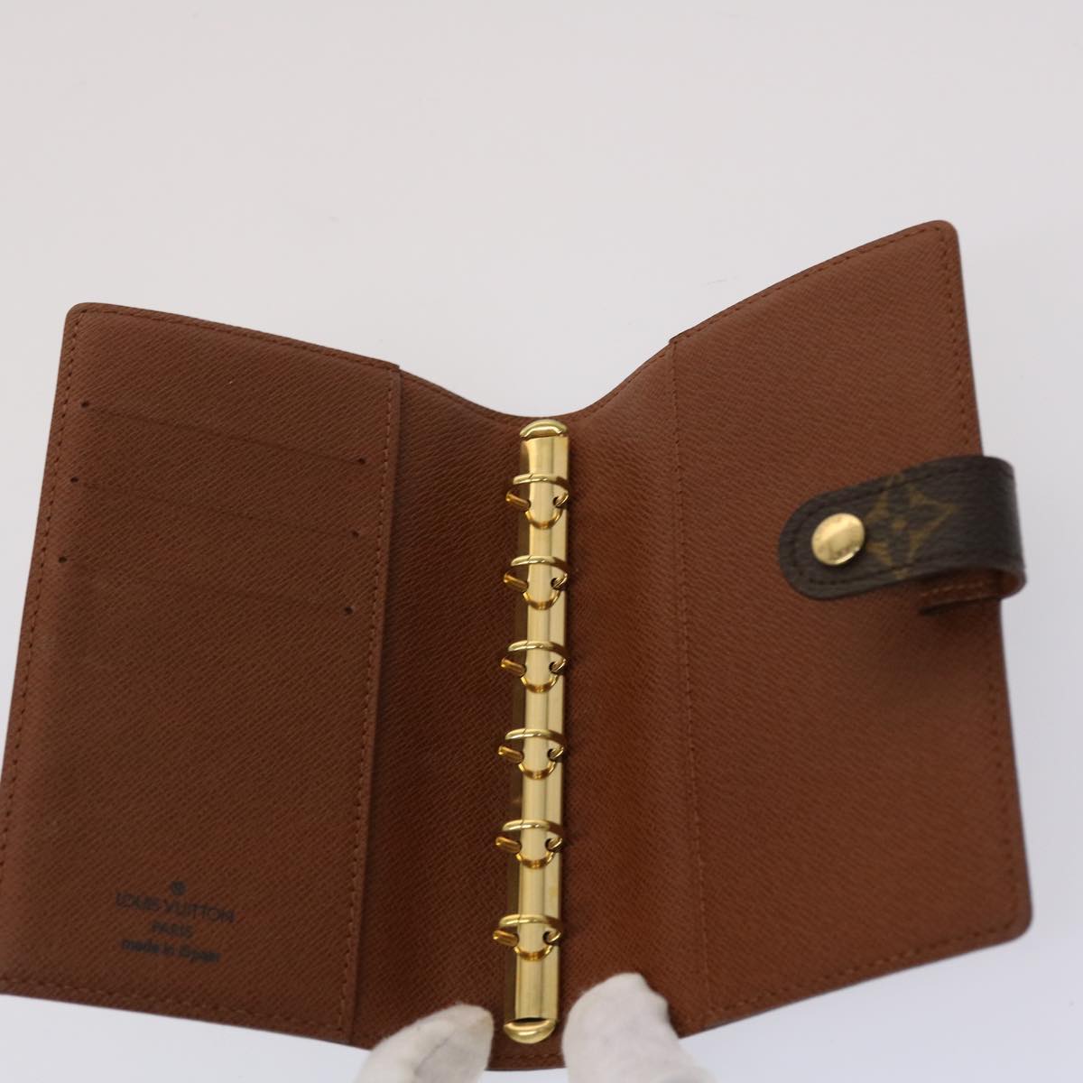 LOUIS VUITTON Monogram Agenda PM Day Planner Cover R20005 LV 46544