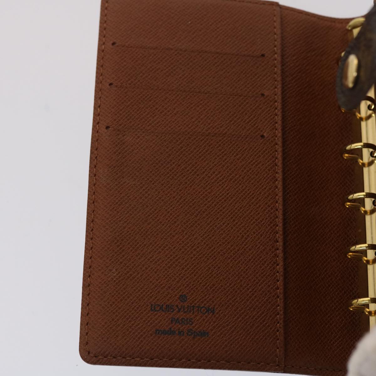 LOUIS VUITTON Monogram Agenda PM Day Planner Cover R20005 LV 46544