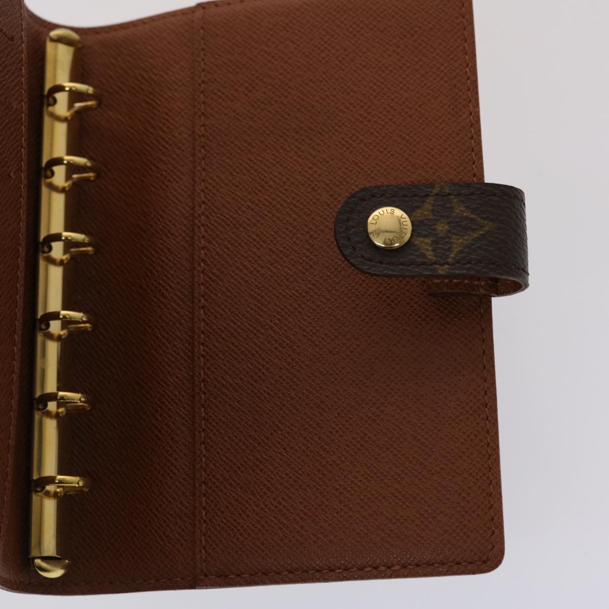 LOUIS VUITTON Monogram Agenda PM Day Planner Cover R20005 LV 46544