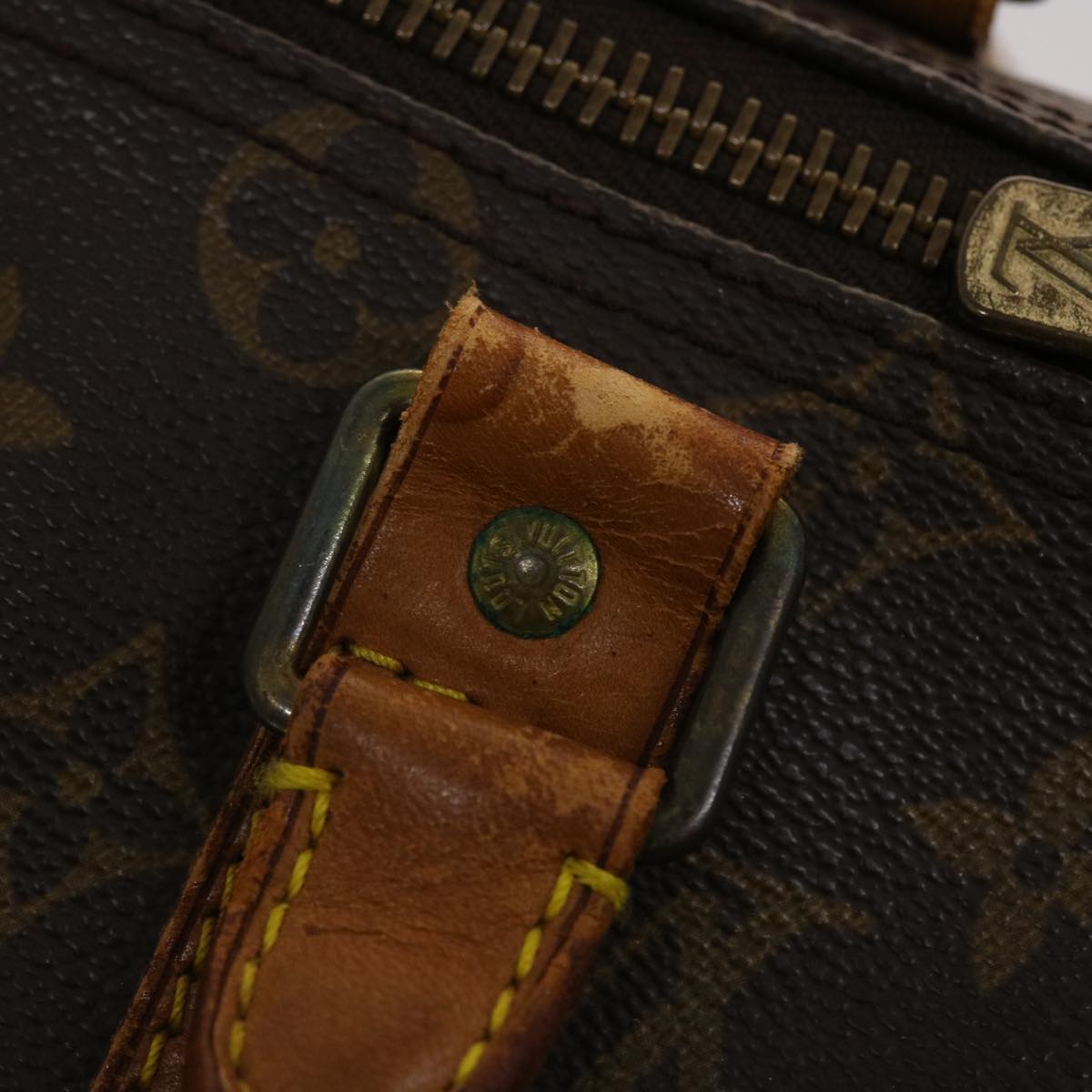 LOUIS VUITTON Monogram Keepall 45 Boston Bag M41428 LV 46550