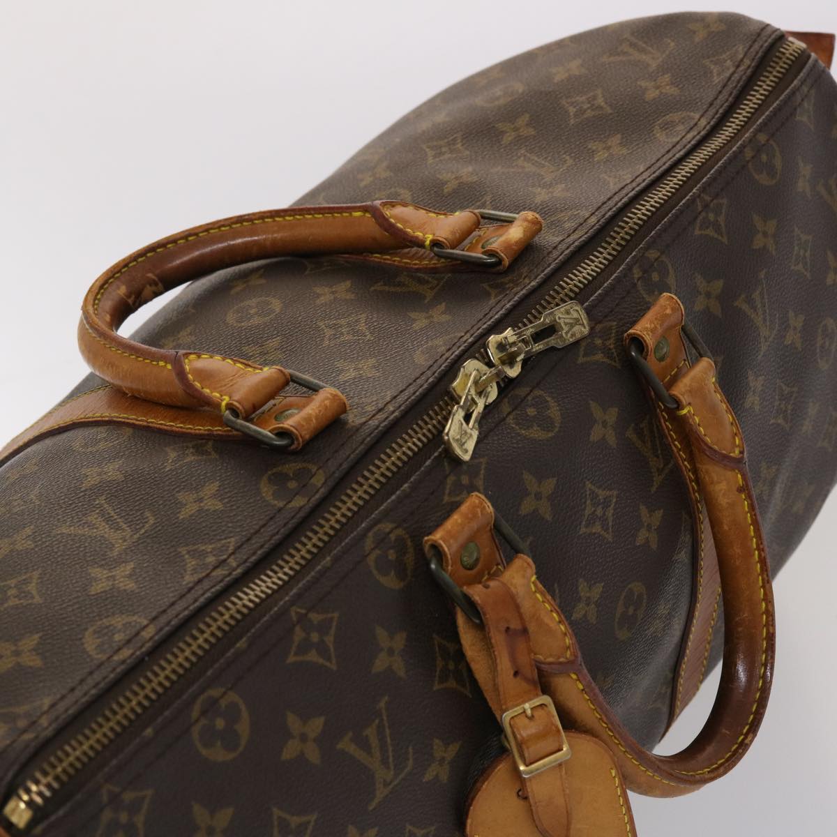 LOUIS VUITTON Monogram Keepall 45 Boston Bag M41428 LV 46550