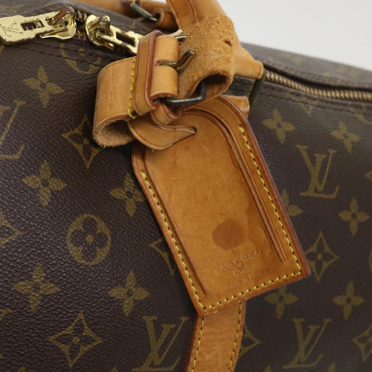 LOUIS VUITTON Monogram Keepall Bandouliere 50 Boston Bag M41416 LV 46551