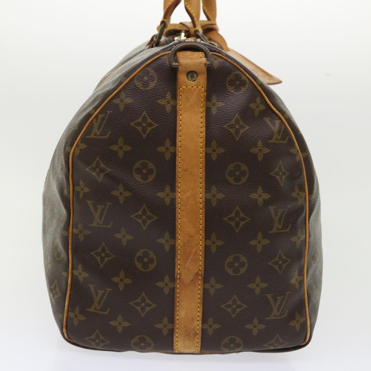 LOUIS VUITTON Monogram Keepall Bandouliere 50 Boston Bag M41416 LV 46551