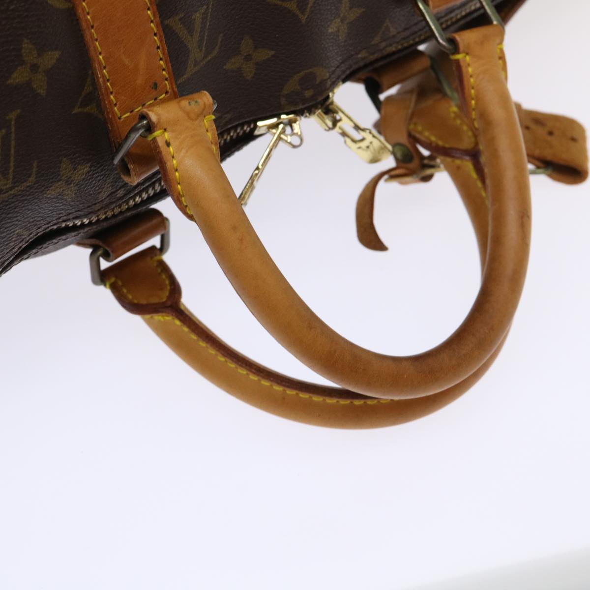 LOUIS VUITTON Monogram Keepall Bandouliere 50 Boston Bag M41416 LV 46551