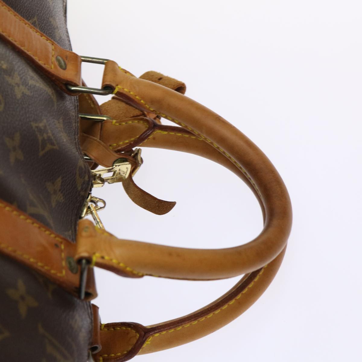 LOUIS VUITTON Monogram Keepall Bandouliere 50 Boston Bag M41416 LV 46551