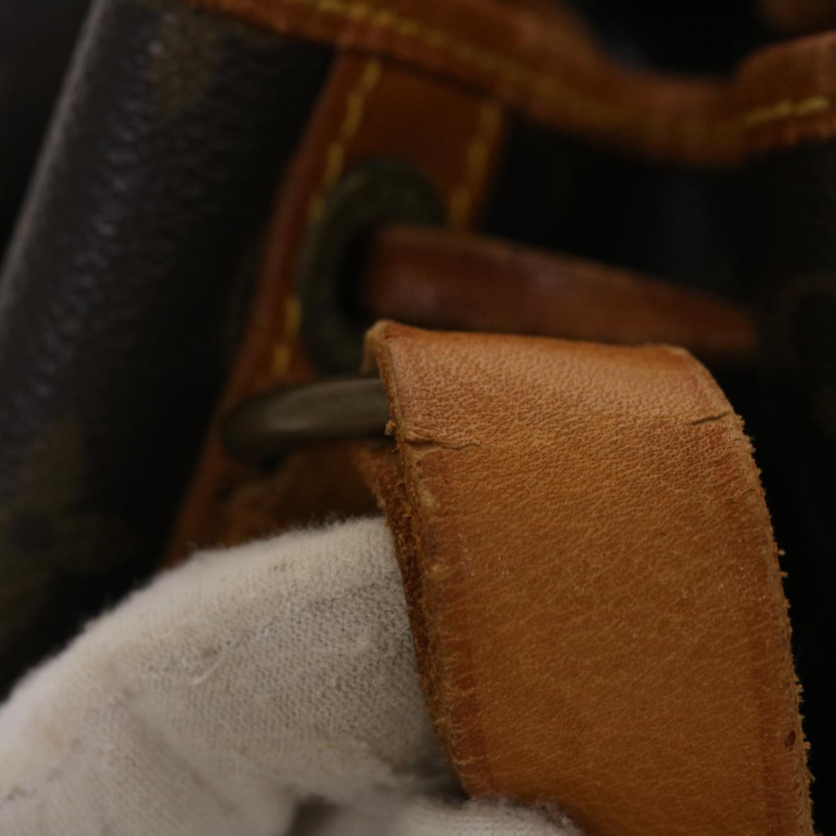 LOUIS VUITTON Monogram Noe Shoulder Bag M42224 LV 46561