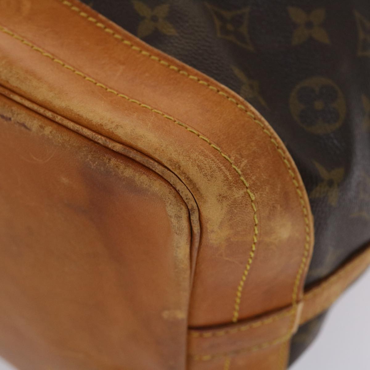 LOUIS VUITTON Monogram Noe Shoulder Bag M42224 LV 46561