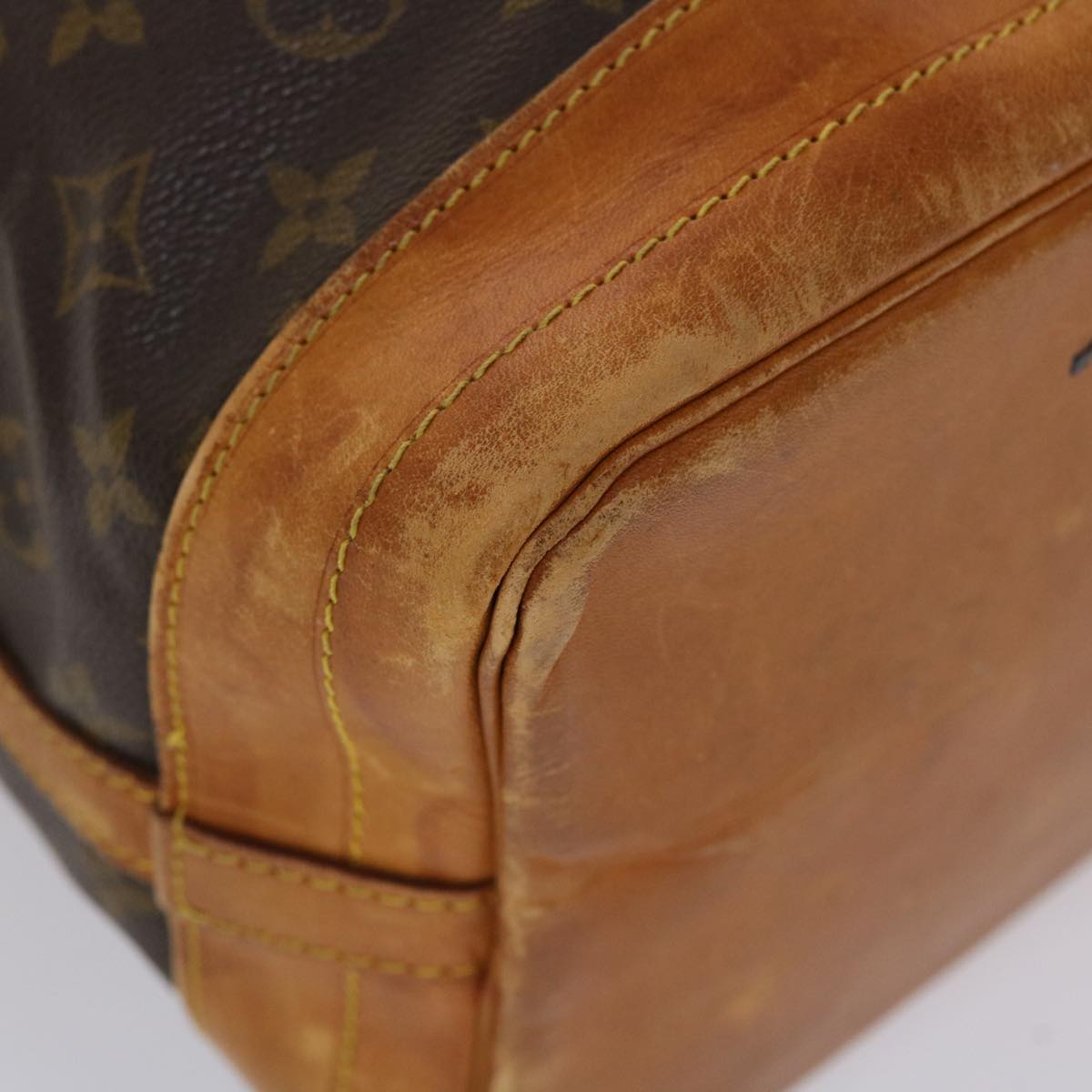 LOUIS VUITTON Monogram Noe Shoulder Bag M42224 LV 46561
