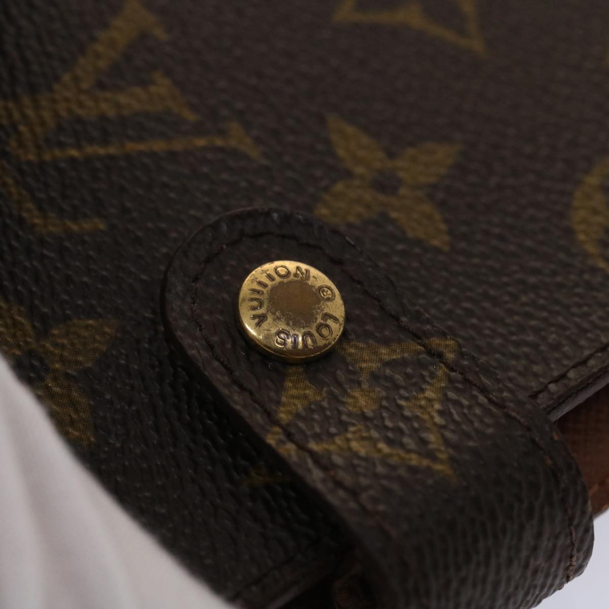 LOUIS VUITTON Monogram Agenda PM Day Planner Cover R20005 LV 46567