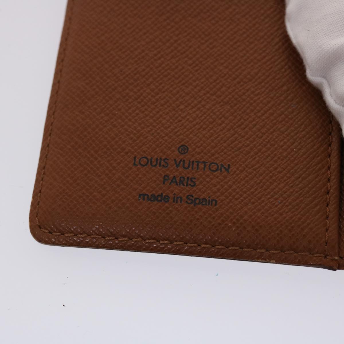 LOUIS VUITTON Monogram Agenda PM Day Planner Cover R20005 LV 46567