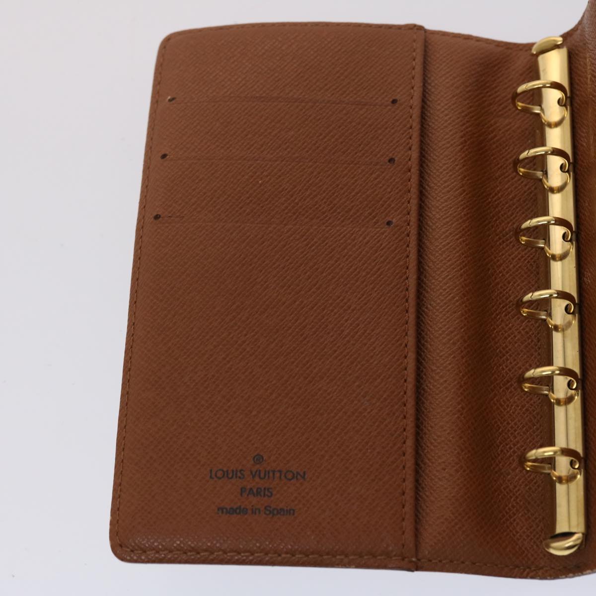 LOUIS VUITTON Monogram Agenda PM Day Planner Cover R20005 LV 46567