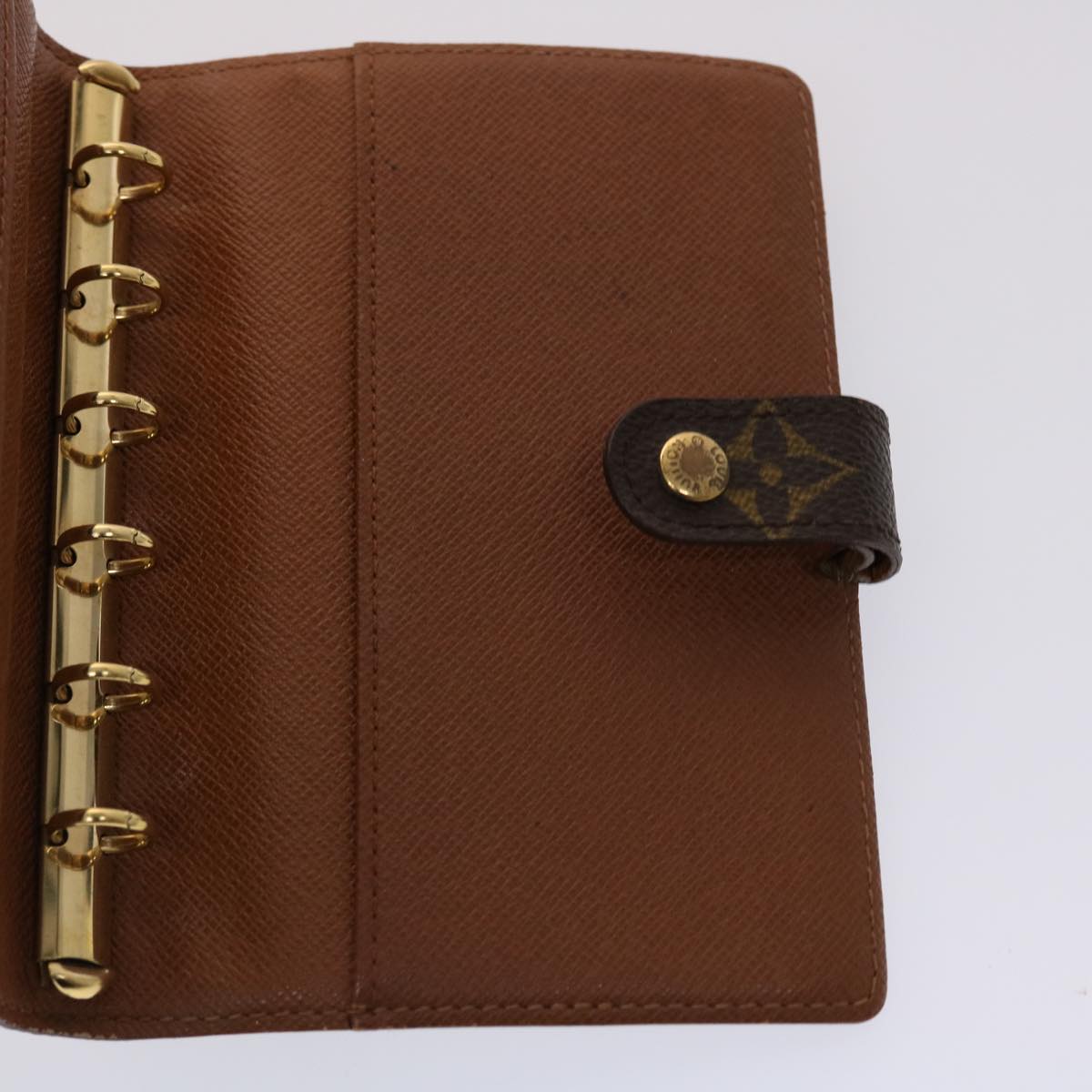 LOUIS VUITTON Monogram Agenda PM Day Planner Cover R20005 LV 46567