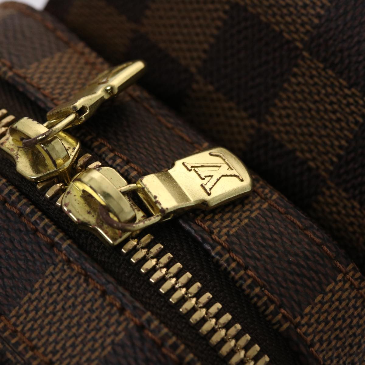 【Instagram 24 hours SALE】LOUIS VUITTON Damier Ebene Geronimos Shoulder Bag N51994 LV 46568A    ※Coupon cannot be used