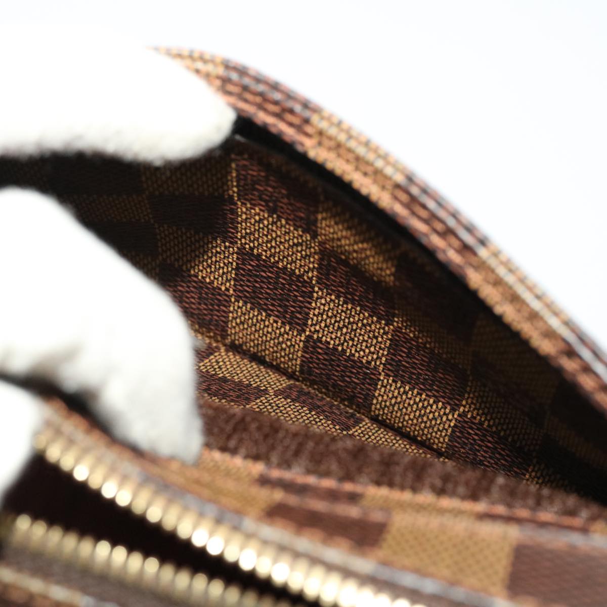 【Instagram 24 hours SALE】LOUIS VUITTON Damier Ebene Geronimos Shoulder Bag N51994 LV 46568A    ※Coupon cannot be used