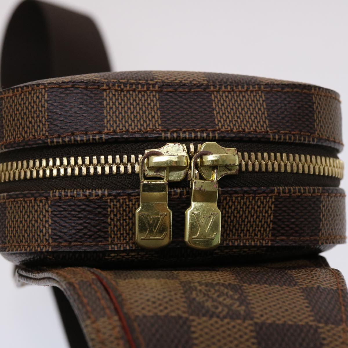 【Instagram 24 hours SALE】LOUIS VUITTON Damier Ebene Geronimos Shoulder Bag N51994 LV 46568A    ※Coupon cannot be used