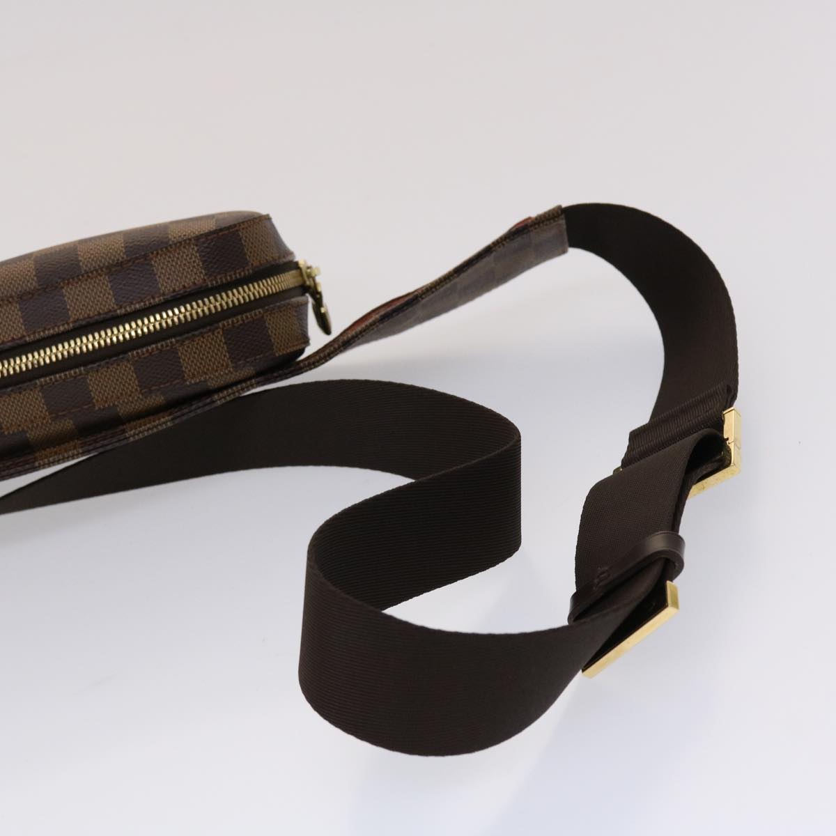 【Instagram 24 hours SALE】LOUIS VUITTON Damier Ebene Geronimos Shoulder Bag N51994 LV 46568A    ※Coupon cannot be used