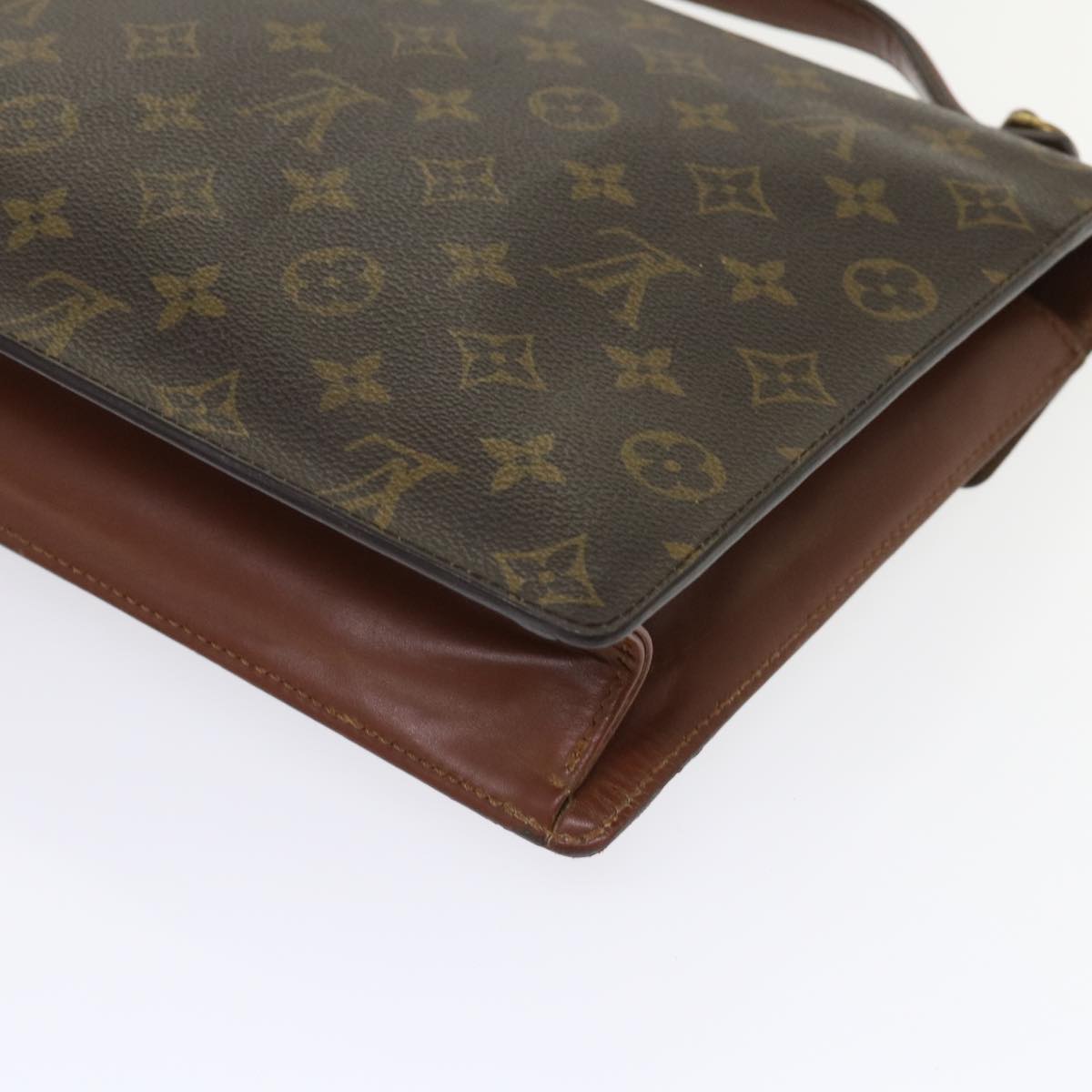 LOUIS VUITTON Monogram Monceau Hand Bag 2way M51185 LV 46570
