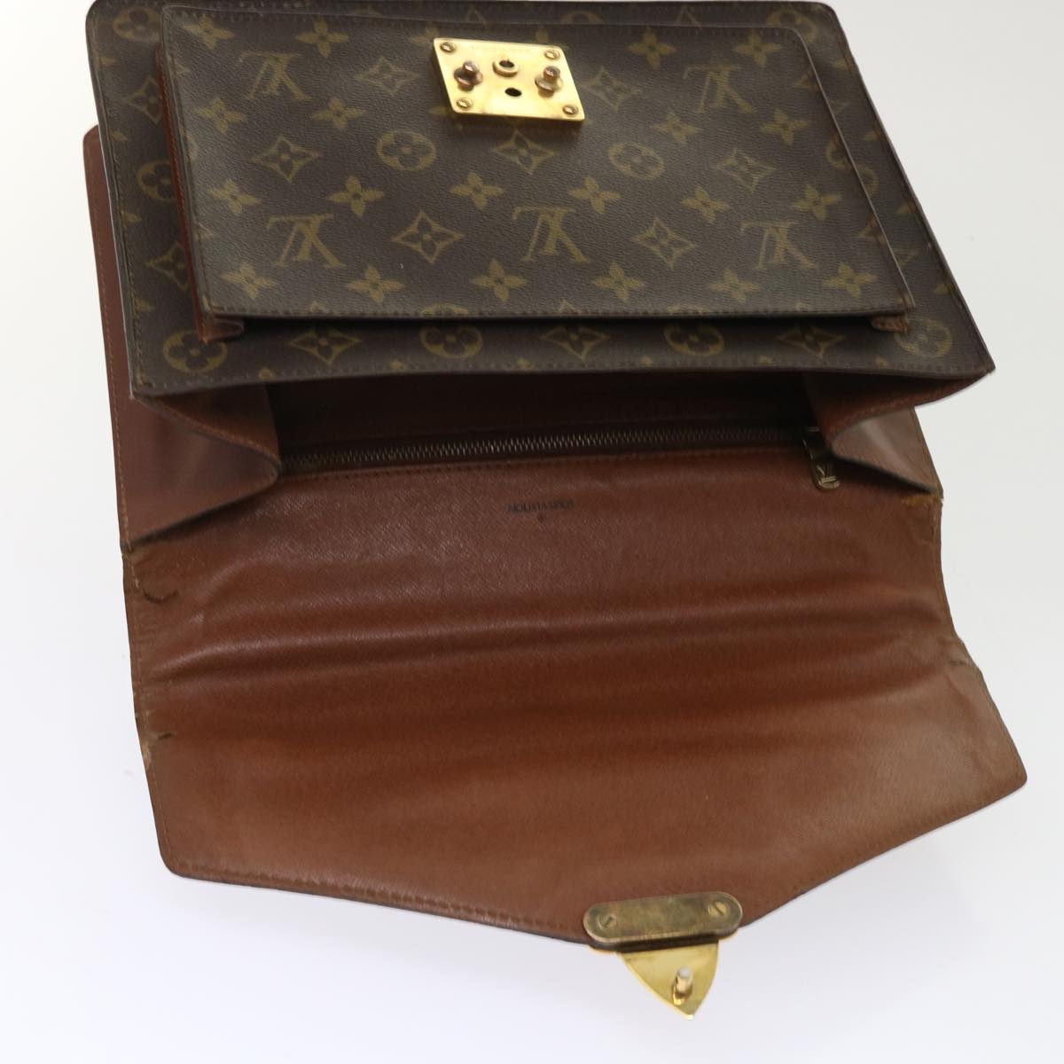 LOUIS VUITTON Monogram Monceau Hand Bag 2way M51185 LV 46570