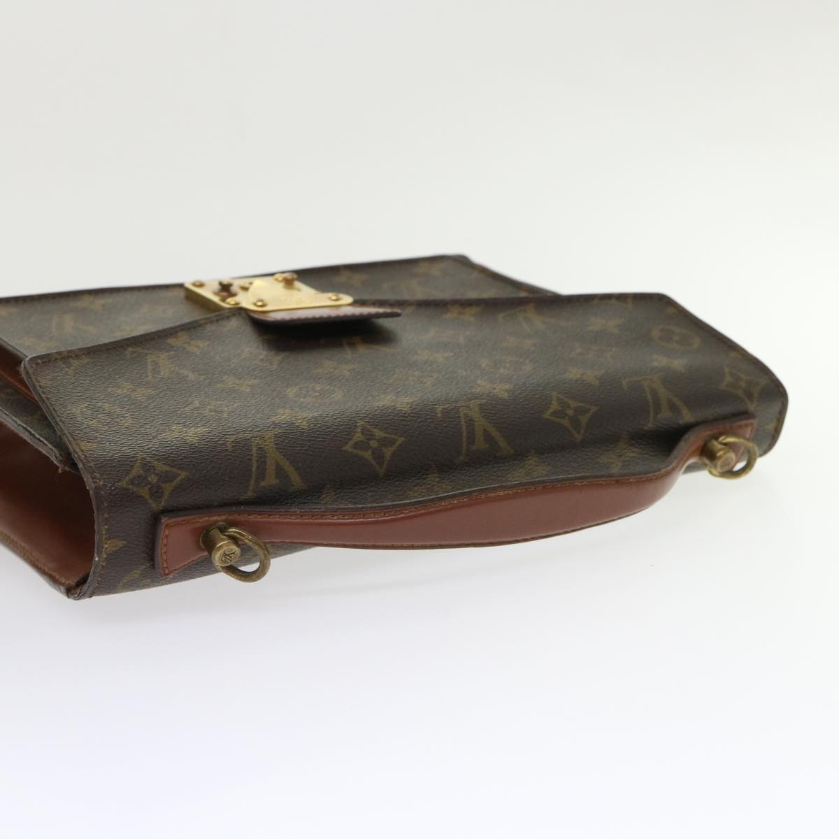LOUIS VUITTON Monogram Monceau Hand Bag 2way M51185 LV 46570