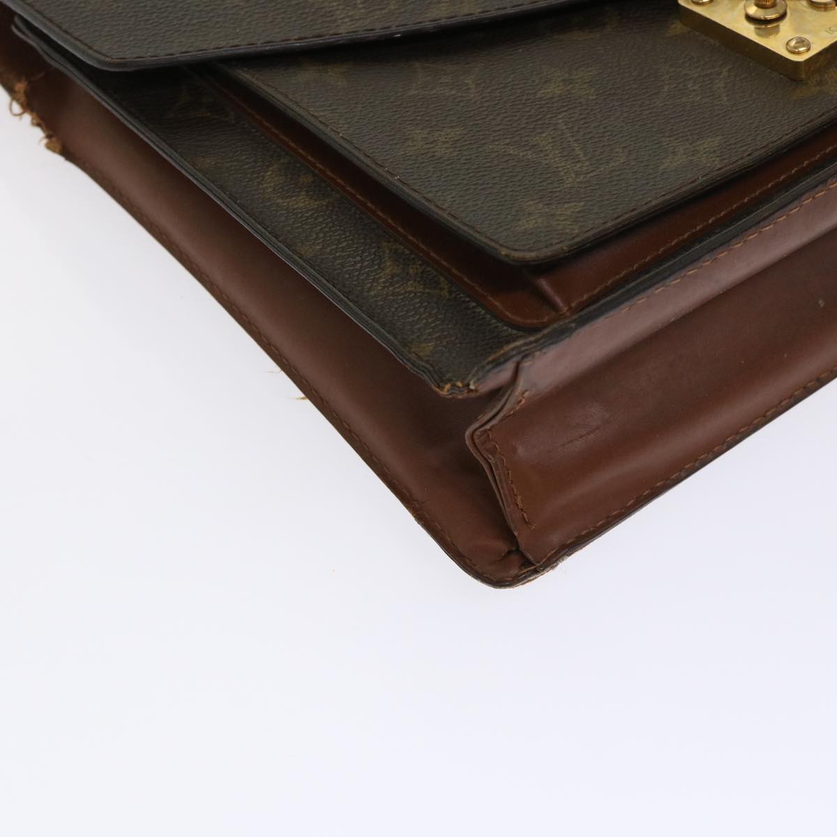 LOUIS VUITTON Monogram Monceau Hand Bag M51185 LV 46572