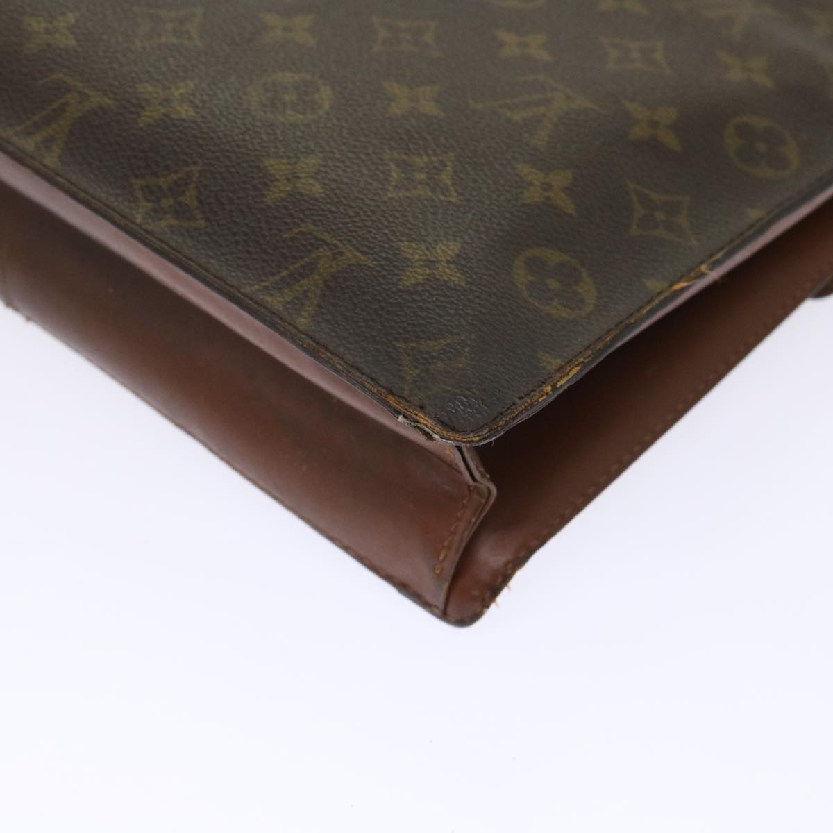 LOUIS VUITTON Monogram Monceau Hand Bag M51185 LV 46572