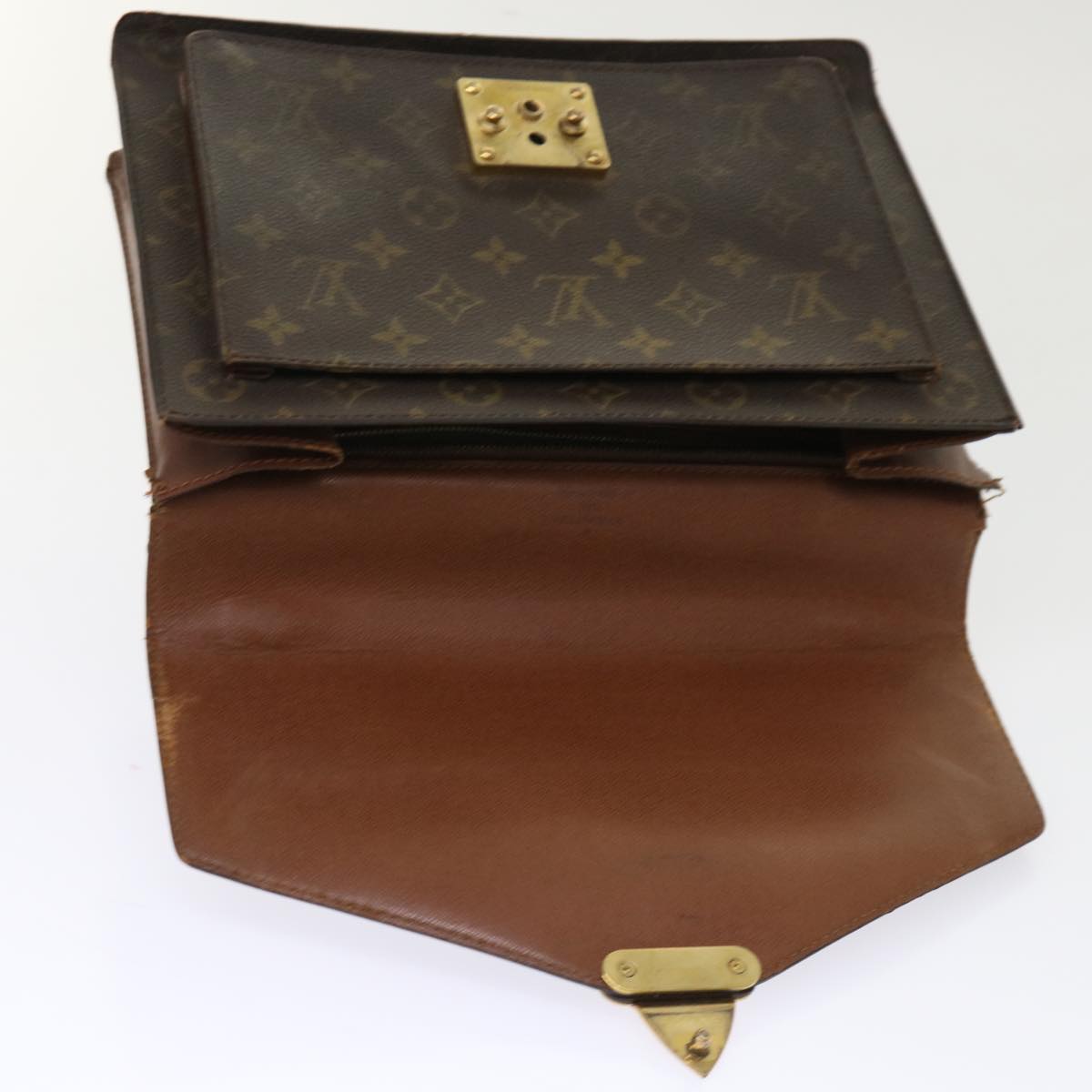 LOUIS VUITTON Monogram Monceau Hand Bag M51185 LV 46572