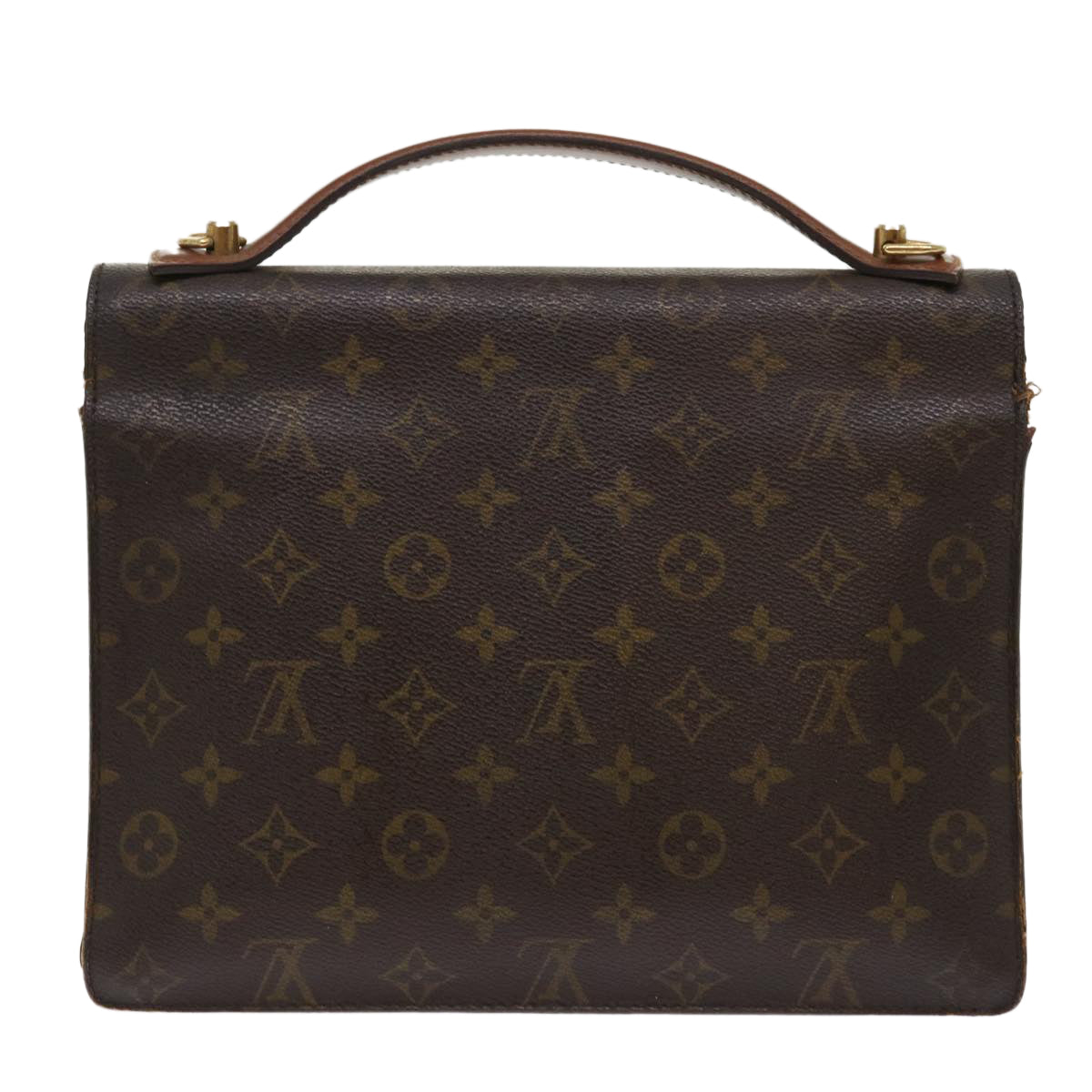 LOUIS VUITTON Monogram Monceau Hand Bag M51185 LV 46572