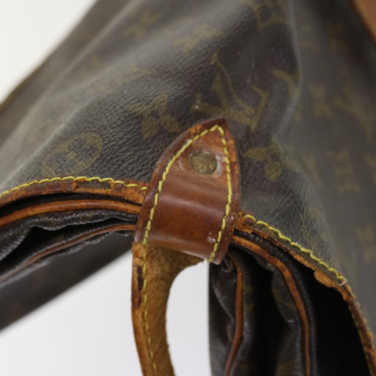 LOUIS VUITTON Monogram Saumur 35 Shoulder Bag M42254 LV 46574