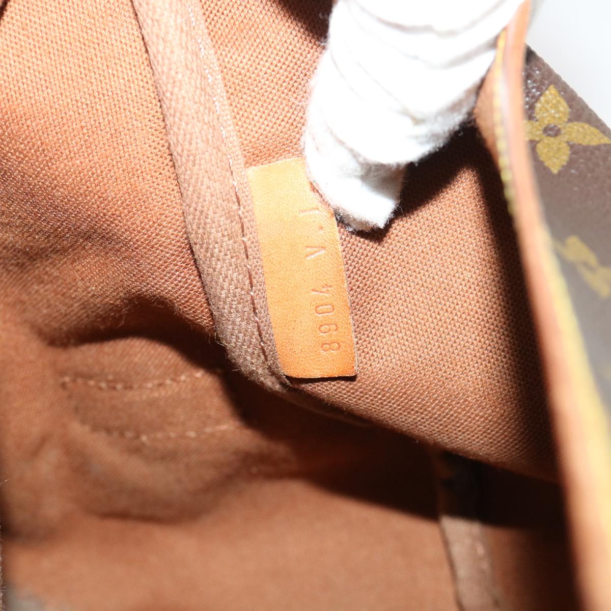 LOUIS VUITTON Monogram Saumur 35 Shoulder Bag M42254 LV 46574
