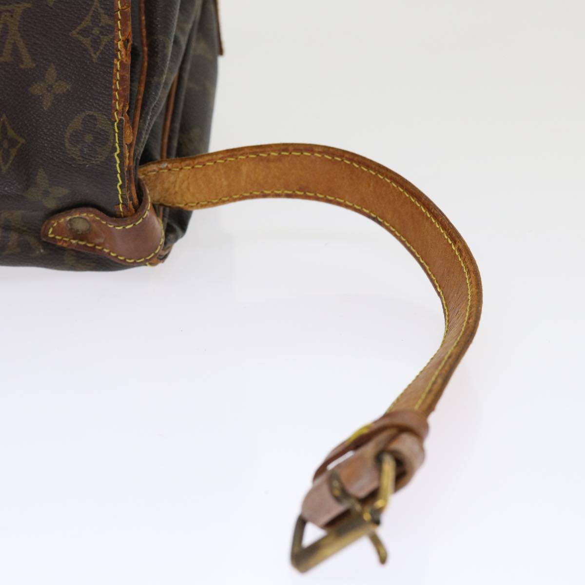LOUIS VUITTON Monogram Saumur 35 Shoulder Bag M42254 LV 46574