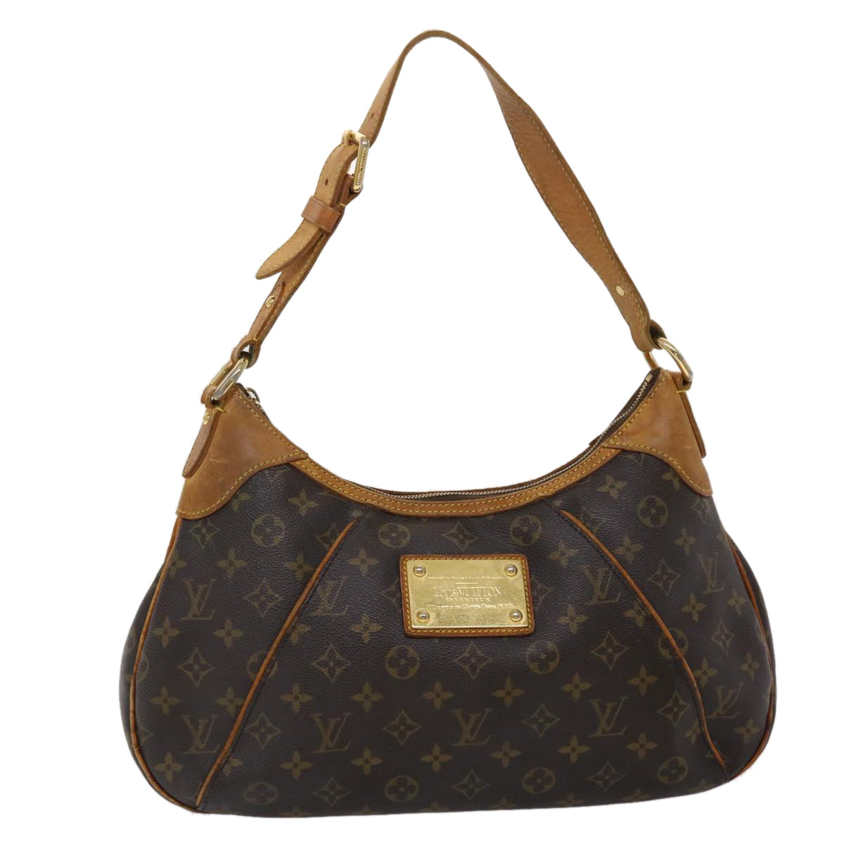 LOUIS VUITTON Monogram Thames GM Shoulder Bag M56383 LV 46575