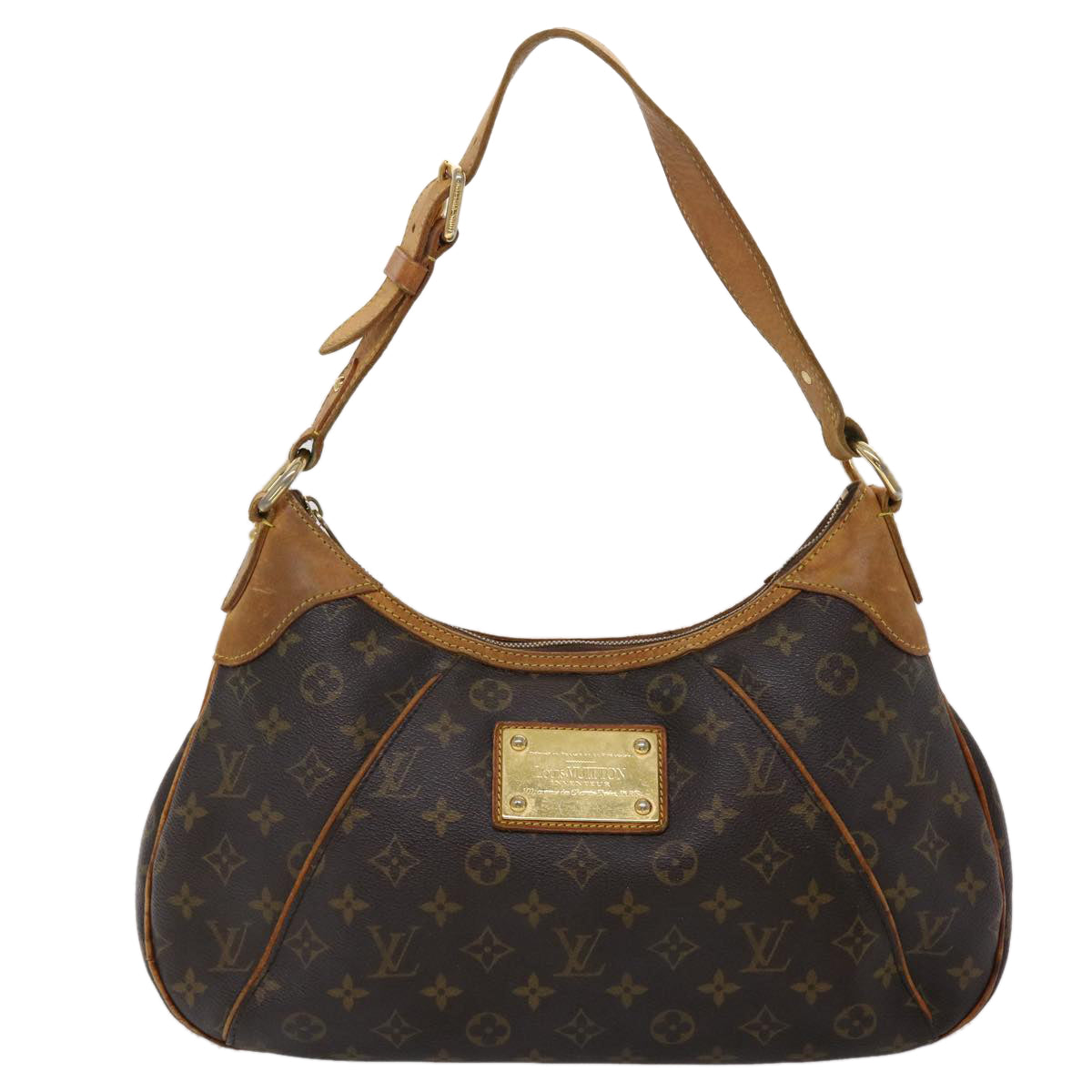 LOUIS VUITTON Monogram Thames GM Shoulder Bag M56383 LV 46575