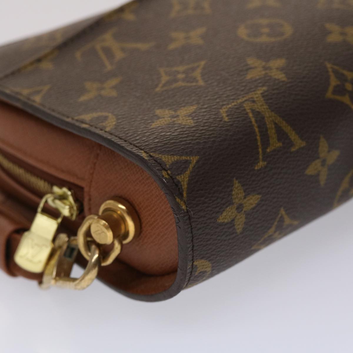 LOUIS VUITTON Monogram Orsay Clutch Bag M51790 LV 46576