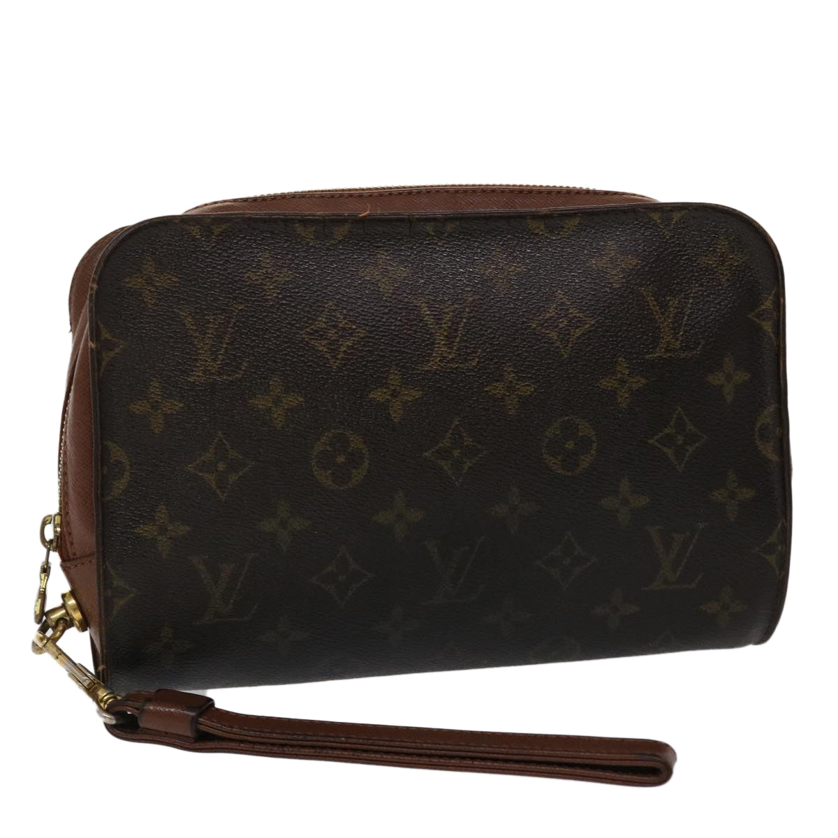 LOUIS VUITTON Monogram Orsay Clutch Bag M51790 LV 46577