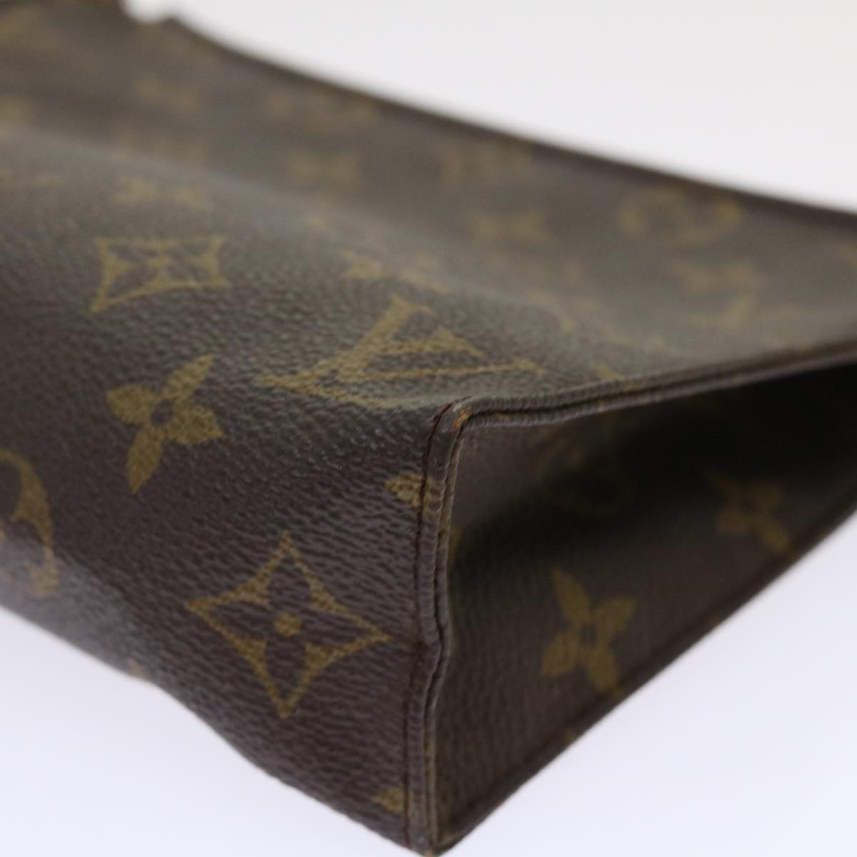 LOUIS VUITTON Monogram Poche Toilette 19 Pouch M47544 LV 46581