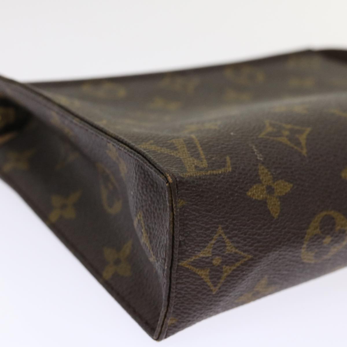 LOUIS VUITTON Monogram Poche Toilette 19 Pouch M47544 LV 46581