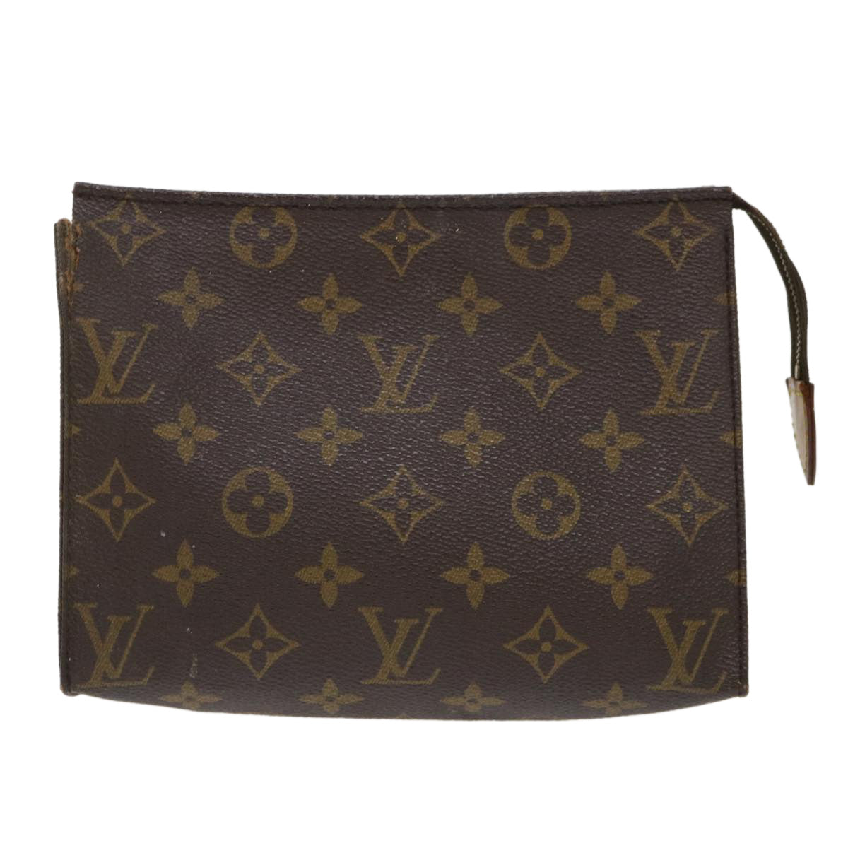 LOUIS VUITTON Monogram Poche Toilette 19 Pouch M47544 LV 46581