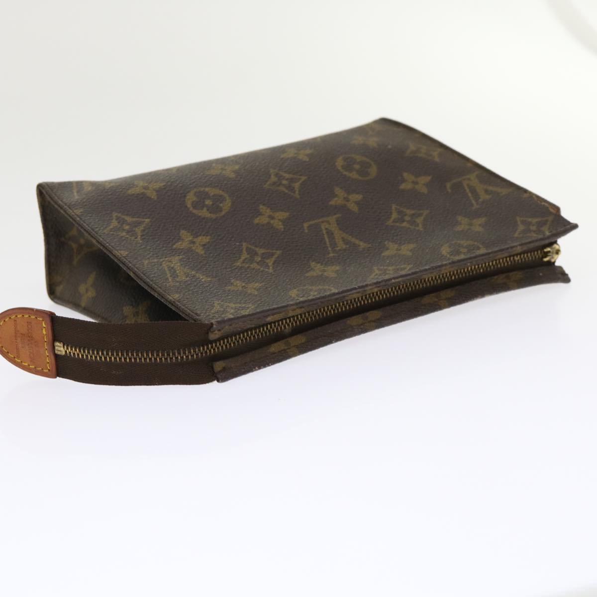 LOUIS VUITTON Monogram Poche Toilette 19 Pouch M47544 LV 46581
