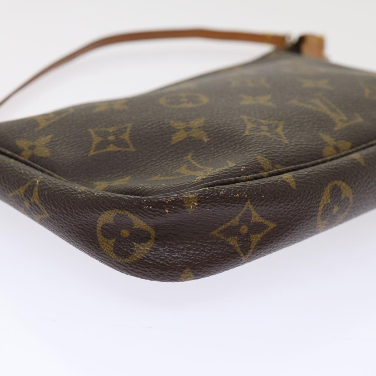 LOUIS VUITTON Monogram Pochette Accessoires Pouch M51980 LV 46583