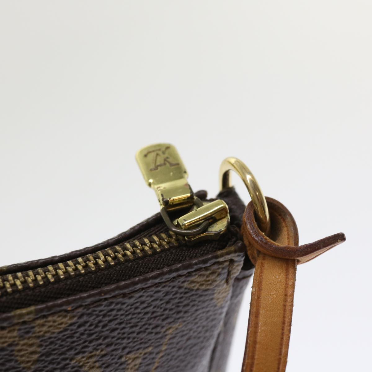 LOUIS VUITTON Monogram Pochette Accessoires Pouch M51980 LV 46583
