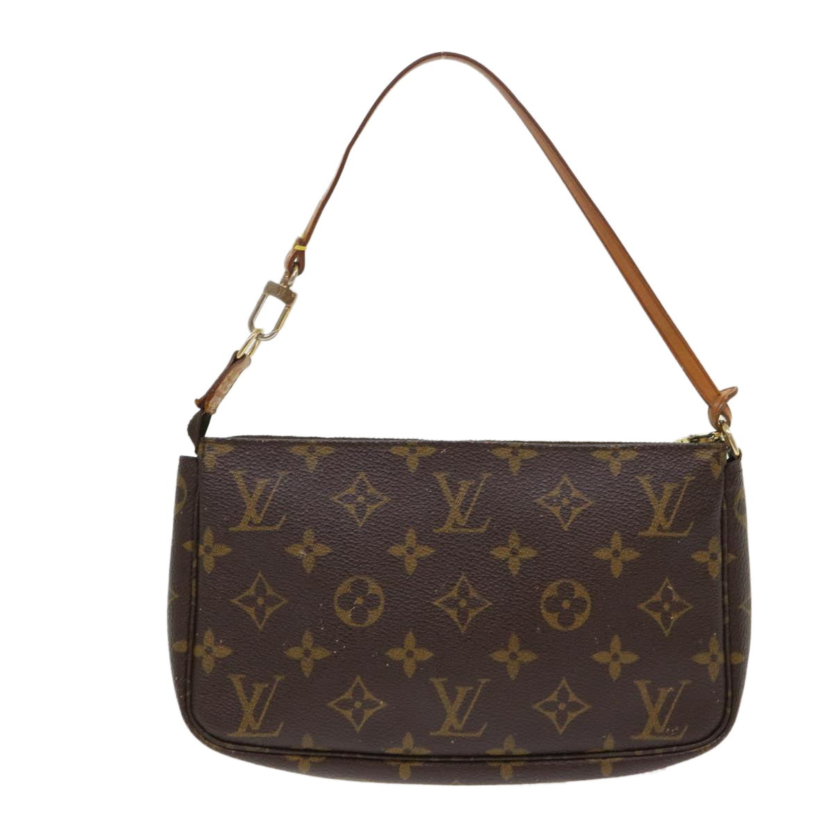 LOUIS VUITTON Monogram Pochette Accessoires Pouch M51980 LV 46583