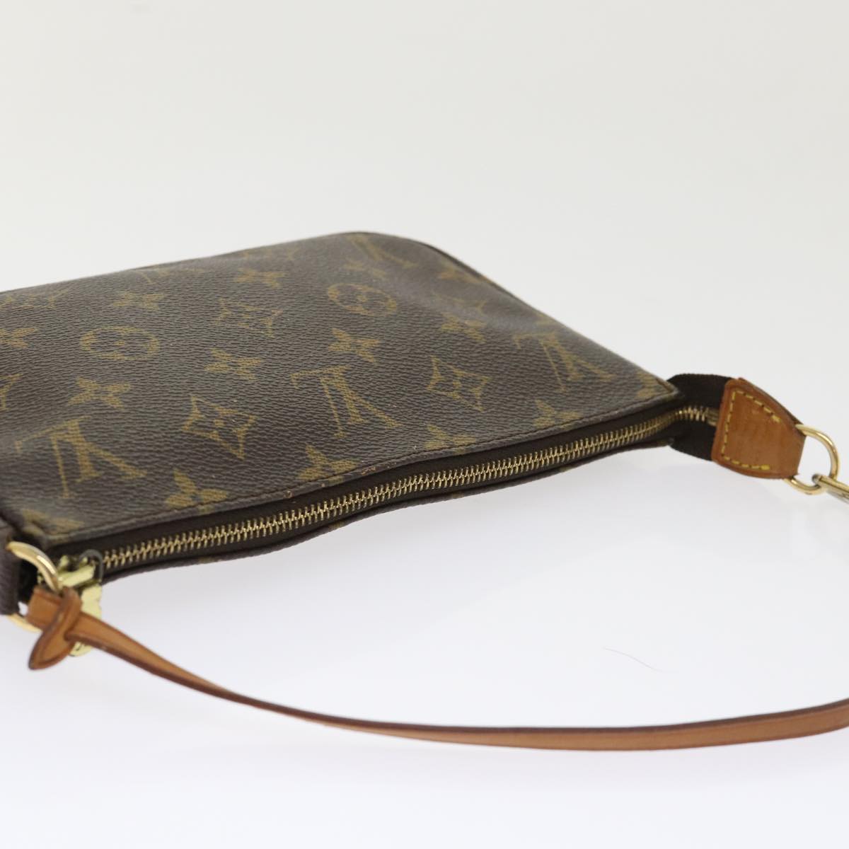 LOUIS VUITTON Monogram Pochette Accessoires Pouch M51980 LV 46583